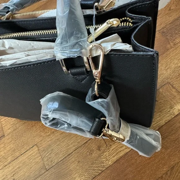 Ann Taylor Black and Tan Two Piece Women's Bag. NWT. Gift ready. Ships fast. - Picture 14 of 14